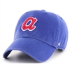 Atlanta Braves 47 Brand Clean Up Adjustable Hat -