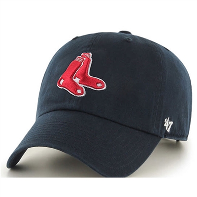 Boston Red Sox 47 Brand Clean Up Adjustable Hat -