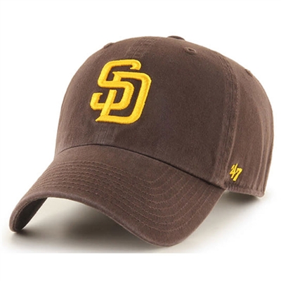 San Diego Padres 47 Brand Clean Up Adjustable Hat