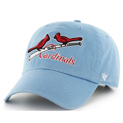 St Louis Cardinals 47 Brand Clean Up Adjustable Ha