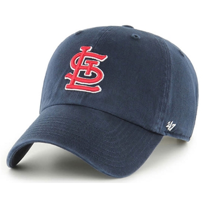 St Louis Cardinals 47 Brand Clean Up Adjustable Ha