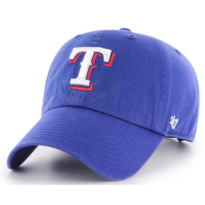 Texas Rangers 47 Brand Clean Up Adjustable Hat - R