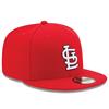 St. Louis Cardinals New Era 5950 Fitted Hat - Game - Red