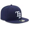 Tampa Bay Rays New Era 5950 Fitted Hat - Game - Navy
