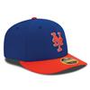 New York Mets New Era 5950 Fitted Hat - Alt 2 - Royal/Orange
