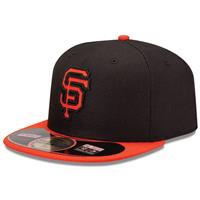 San Francisco Giants New Era 5950 Batting Practice Fitted Hat - Black