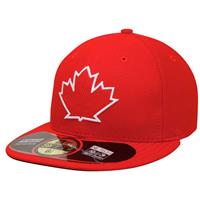 Toronto Blue Jays New Era 5950 Batting Practice Fitted Hat - Alt - Red