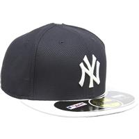 New York Yankees New Era 5950 Batting Practice Fitted Hat - Road - Navy