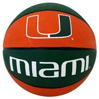 Miami Hurricanes Mini Rubber Basketball
