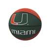 Miami Hurricanes Mini Rubber Repeating Basketball