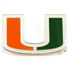 Miami Hurricanes Fan Pin