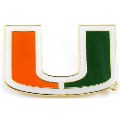 Miami Hurricanes Fan Pin