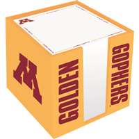 Minnesota Golden Gophers Cube Note Card Holder