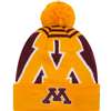 Minnesota Golden Gophers New Era Logo Whiz 2 Pom Knit Beanie