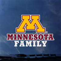 Minnesota Golden Gophers Transfer Decal - Family