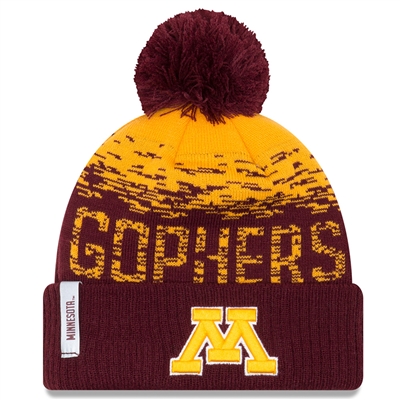 Minnesota Golden Gophers New Era Youth Flect Sport Knit Beanie
