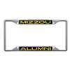 Missouri Tigers  Metal Alumni Inlaid Acrylic License Plate Frame - Mizzou