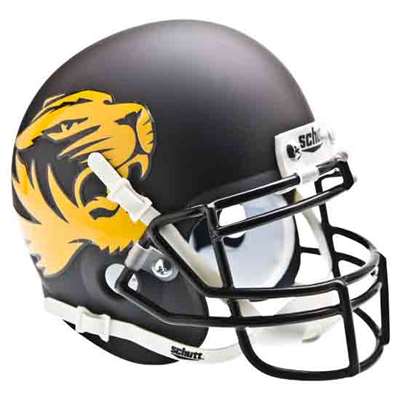 Missouri Tigers Mini Helmet by Schutt - Matte Black