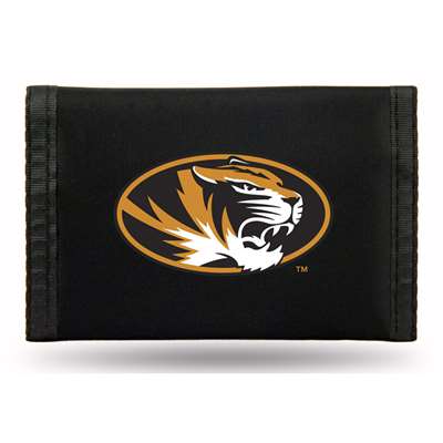 Missouri Tigers Nylon Tri-Fold Wallet