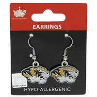 Missouri Tigers Dangler Earrings