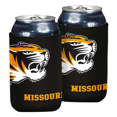 Missouri Tigers Oversized Logo Flat Coozie