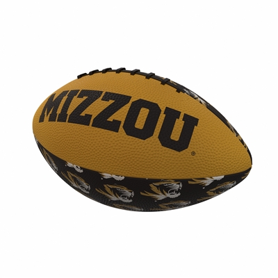 Missouri Tigers Mini Rubber Repeating Football