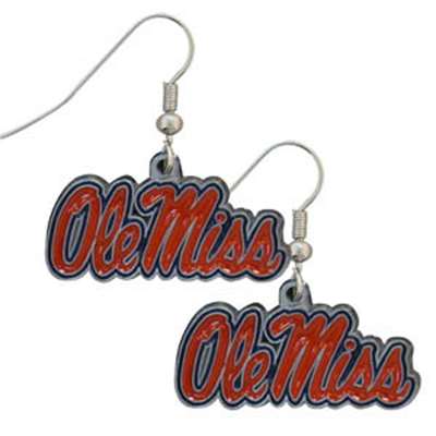 Mississippi Ole Miss Rebels Logo Earrings