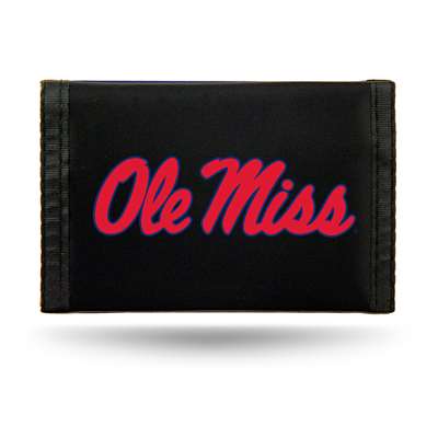 Mississippi Ole Miss Rebels Nylon Tri-Fold Wallet