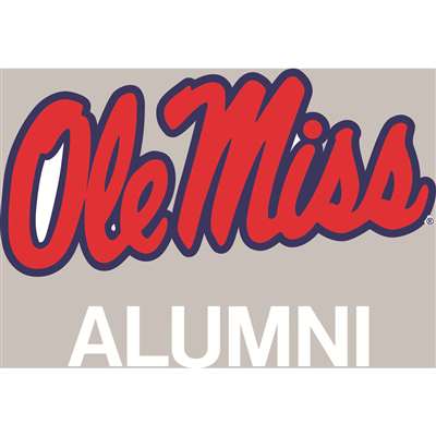 Mississippi Ole Miss Rebels Transfer Decal - Alumni