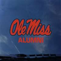 Mississippi Ole Miss Rebels Alumni Logo Transfer Decal