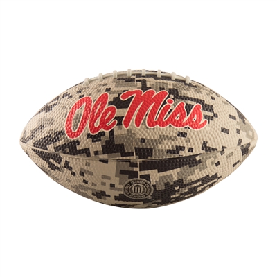 Mississippi Ole Miss Rebels Game Master Mini Rubber Football - Camo