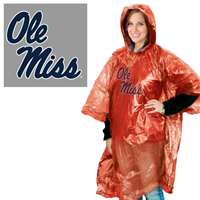 Mississippi Ole Miss Rebels Rain Poncho