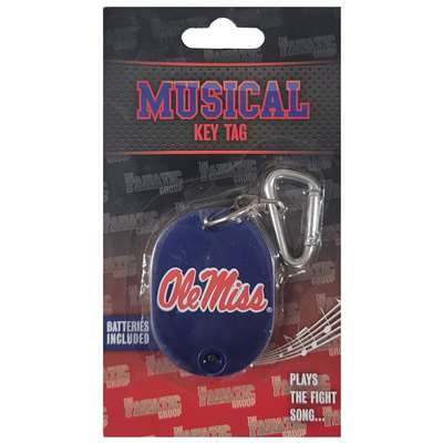 Mississippi Ole Miss Rebels Fightsong Musical Keychain