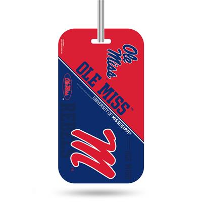 Mississippi Ole Miss Rebels Acrylic Luggage Tag