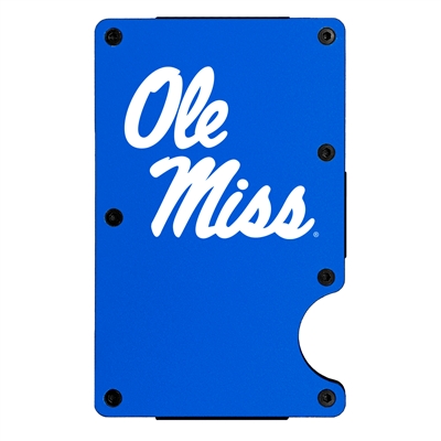 Mississippi Ole Miss Rebels Aluminum RFID Cardholder