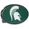 Michigan State Spartans Hitch Receiver Cover Snap Cap - Spartan Logo