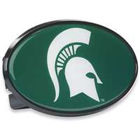 Michigan State Spartans Hitch Receiver Cover Snap Cap - Spartan Logo