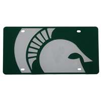 Michigan State Spartans Full Color Mega Inlay License Plate