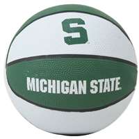 Michigan State Spartans Mini Rubber Basketball