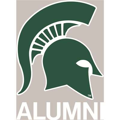 Michigan State Spartans Transfer Decal - Alumni