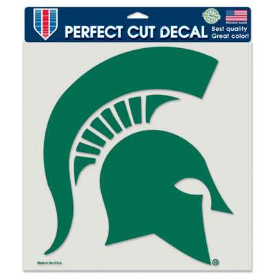 Michigan State Spartans Full Color Die Cut Decal - 8" X 8"