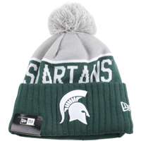 Michigan State Spartans New Era Sport Knit Pom Beanie