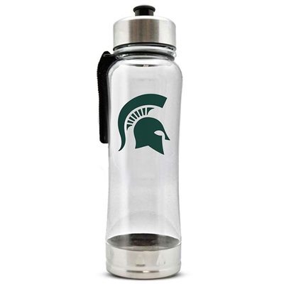 Michigan State Spartans Clip-On Water Bottle - 16 oz