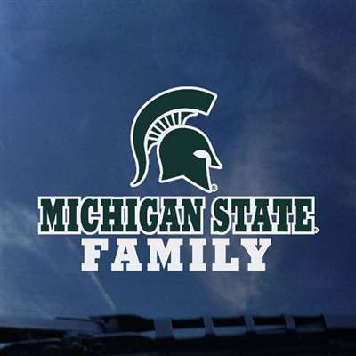 Michigan State Spartans Transfer Decal - Family