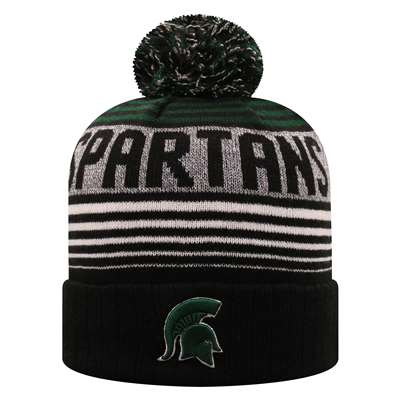 Michigan State Spartans Top of the World Overt Cuff Knit Beanie
