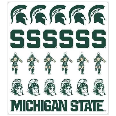 Michigan State Spartans Multi-Purpose Vinyl Sticker Sheet