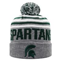 Michigan State Spartans Top of the World Ensuing Cuffed Knit Beanie