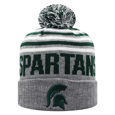 Michigan State Spartans Top of the World Ensuing Cuffed Knit Beanie