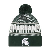 Michigan State Spartans New Era Striped Knit