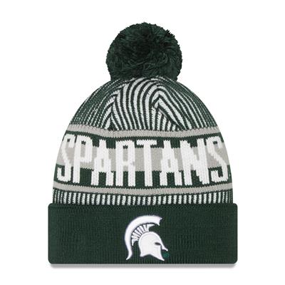 Michigan State Spartans New Era Striped Knit